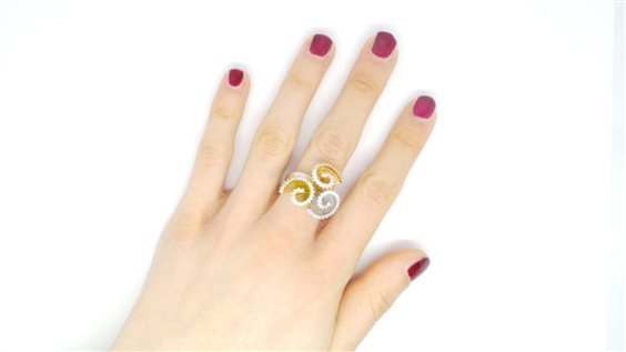 Anneau Checchin Gioielli Femme in Or Diamante 08281-15 - 08281-15